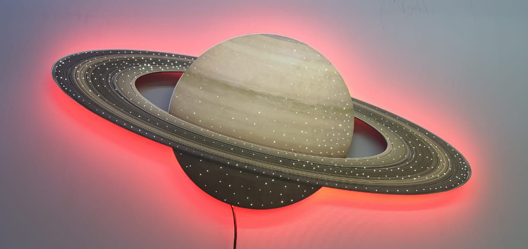 Светодиодный светильник-ночник «Сатурн»
